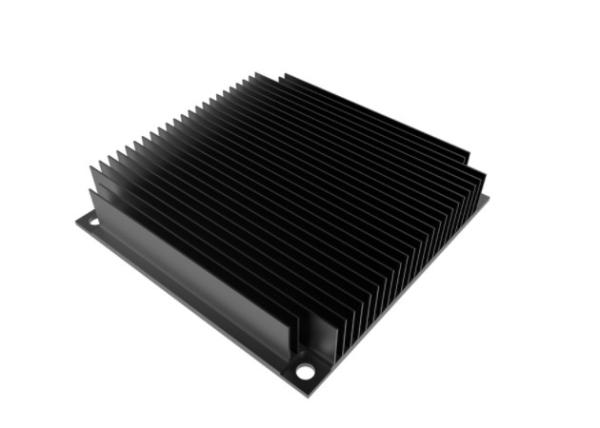 Buy cheap Black Anodized Extruded Heat Sink Profiles 6005 T66 For Industrial Computer from wholesalers