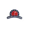 Buy cheap Twill Iron On Custom Logo Embroidered Patches Heat Cut Border from wholesalers