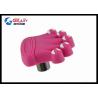 Buy cheap Pink Crown Kids Bedroom Dresser Knobs Decoration For Girls Wardrobe Handles Soft Plastic Handles from wholesalers