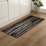 Wood Grain Absorbent Door Mat 40*120cm 60*180cm Bedroom Floor Carpets