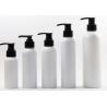 Buy cheap Round Shoulder PET Plastic Bottle With White Pump Orange Color Body Shampoo 1000ml from wholesalers