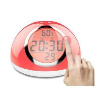 Buy cheap Multicolor LED Touch Light Alarm Clock 2000MA Battery Capacity For Bedroom product