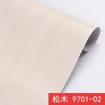 Fireproof Vinyl Wallpapers 3D Wood Wallpaper PVC Adhesive Wooden Wall Paper for