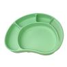Buy cheap Baby Tableware Feeding Plate Customized Shape Food Grade Green Divided from wholesalers