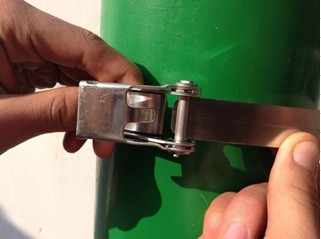 LKS-1000mm Universal Stainless Steel Clamping Ties