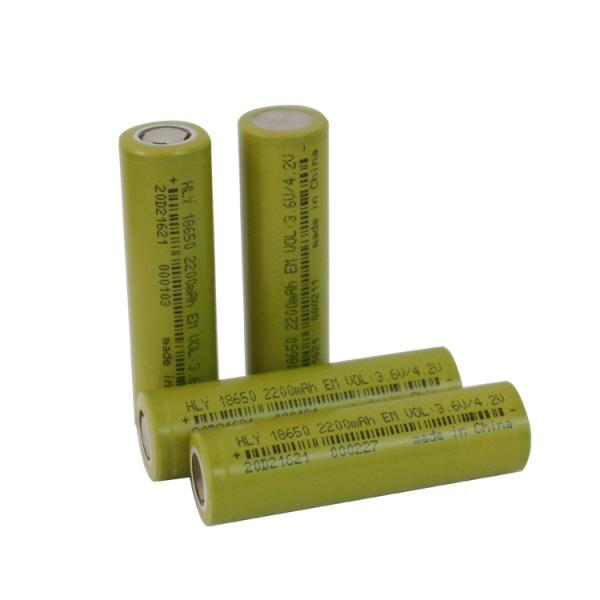 Buy cheap 500 Times 2200mah 3.6v 18650 Rechargeable Batteries For Headlights from wholesalers