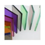 Sturdy Flat Or Curved Tempered Glass For Building Glass