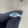 Buy cheap 1.13ct Cushion Cut Lab Grown Engagement Rings IGI from wholesalers