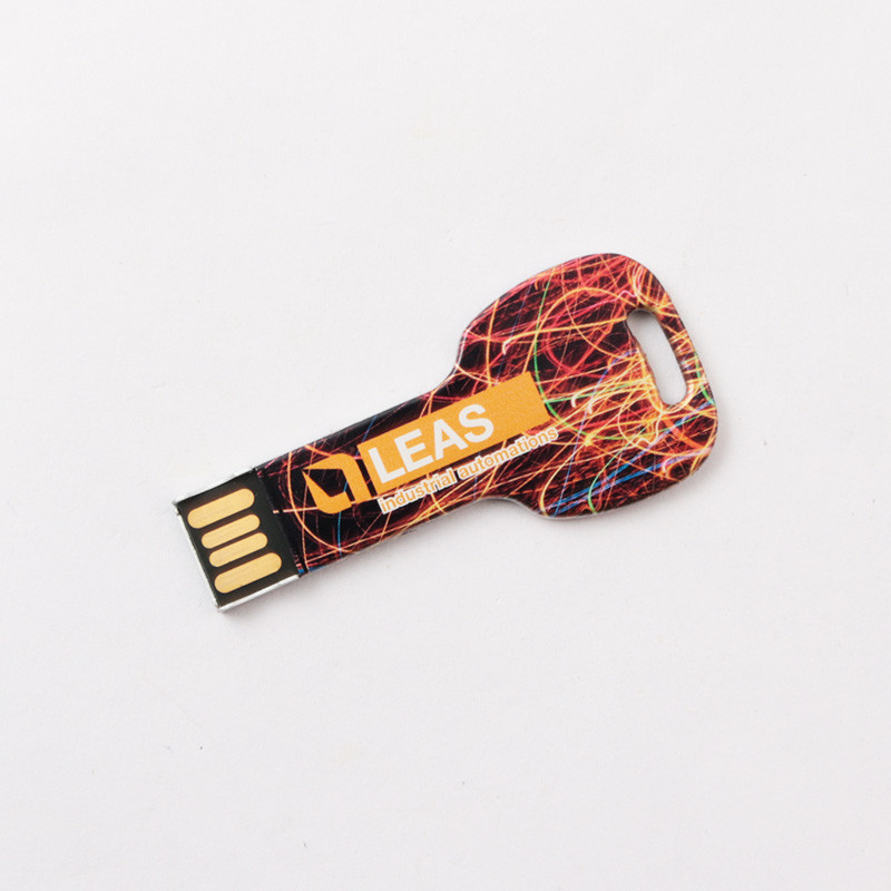 Conform Europe Standard Metal Key USB Flash Drive 2.0 And 3.0 64GB 128GB