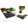 Buy cheap Amazing Colorful 728M2 Big Indoor Trampoline Park Equipment with Dodge Ball from wholesalers