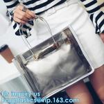 promotional pvc handbag for christmas, Shoulder Handbag with Interior Pocket,