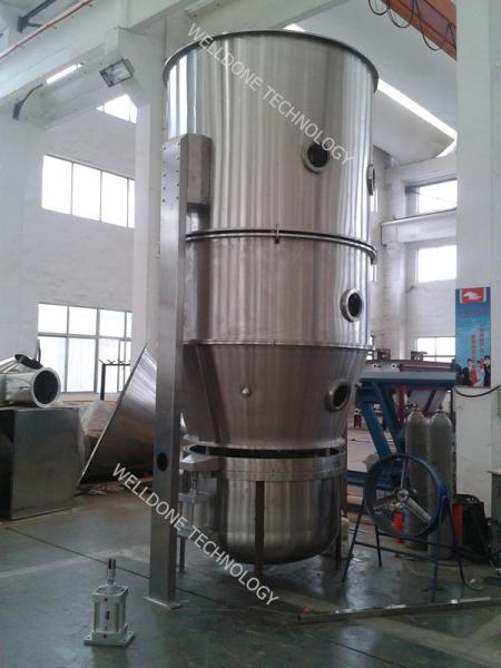 Buy cheap Pharmaceutical Granulating Vertical Fluid Bed Equipment Dryer from wholesalers