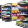 Buy cheap Double Side Grocery Retail Store Gondola Shelving Steel Supermarket Display Shelves from wholesalers
