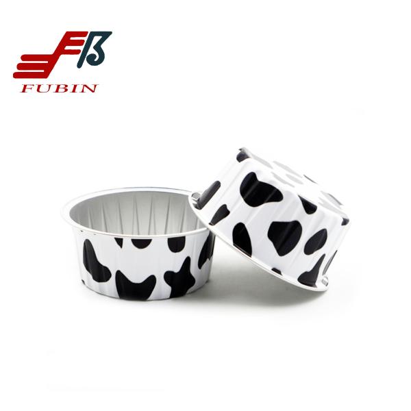 Buy cheap Muffin 132ml Colored Aluminium Foil Baking Tray Biodegradable from wholesalers
