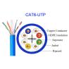 Buy cheap CAT6 UTP Network Electric Copper Lan Cable Rj45 100M Transmission 23AWG 305m from wholesalers