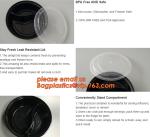 Disposable Plastic Blister Food Tray,Wholesale customized black disposable