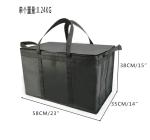 58x38x35cm Extra Large Portable Food Insulated Bag Offset Printing