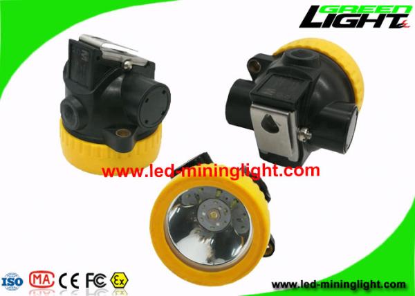 Buy cheap Li - Ion Battery Rechargeable Miners Cree LED Headlamp Long Life Time from wholesalers