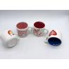 Buy cheap Gifts Spot Decal 3d Ceramic Mug In 2 Tone Colors For Valentines ' S Day from wholesalers