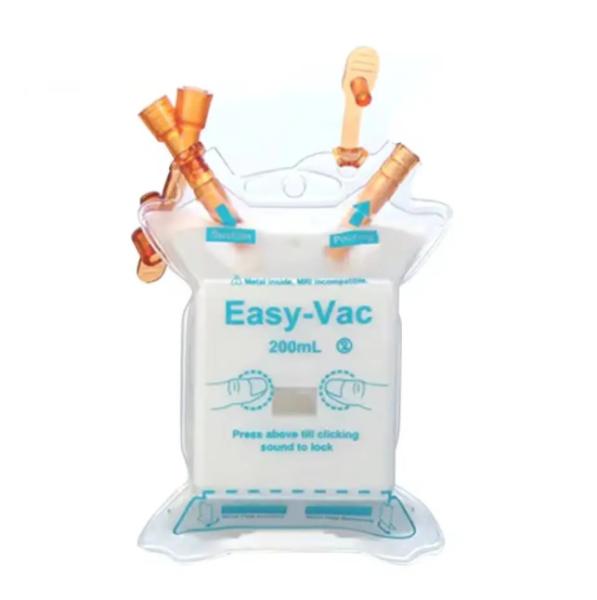 Reusable Easy-Vac Suction Reservoir Closed Suction Reservoir System Convenient