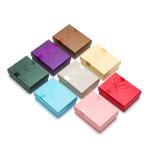Customized Size Hanhong Logo Cardboard Paper Gift Jewelry Box Drawer Presentatio