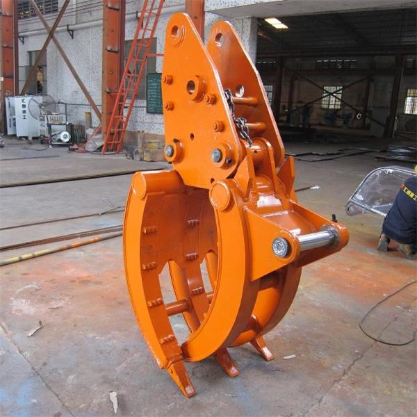 Buy cheap Excavator Mounted Hydraulic Mechanical Grapple For Grabbing from wholesalers