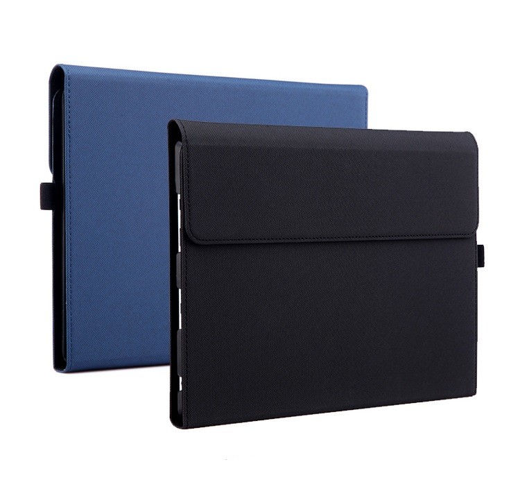 Microsoft Surface Pro 4 Case, PU Leather Folio Protective Stand Cover for Surface Pro 2017/Pro 4 with Pen Holder