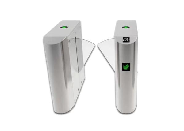 Buy cheap CE Certificated RFID Card Reader Bidirectional Flap Barrier Gate For Fitness Center from wholesalers