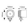Buy cheap 25 Watt led work light Round waterproof with spot beam offroad vehicle LED work light from wholesalers