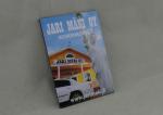 3.0” Aluminium Full Color Printing Fridge Badges , Soft Magnet Badge
