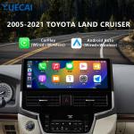 15 Inch Head Unit Android Toyota LAND CRUISER 4G WIFI 1280*720