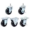 Buy cheap Hole Distance 29/29/36*15/45*25/55*28/55*28 PP Black Swivel Brake Caster from wholesalers