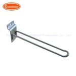 Supermarket Slatwall Display Hook Double Euro Slat Wall Accessories