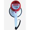 Buy cheap Siren Battery Powered Megaphone With Battery Bullhorn 0.3 - 0.5KM from wholesalers