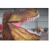 Buy cheap Large Animatronic Dinosaur Head Wall Mounted With Excellent Abrasion Resistance from wholesalers