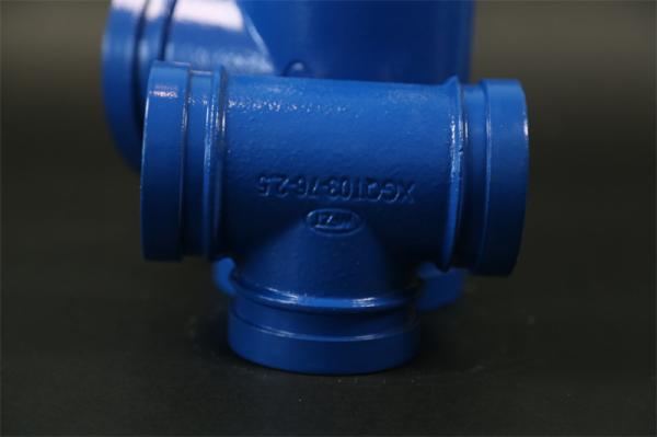 Buy cheap 300 PSI Grooved Tee Fittings 3 Ends Mechanical Tee Grooved ANSI/ASME from wholesalers