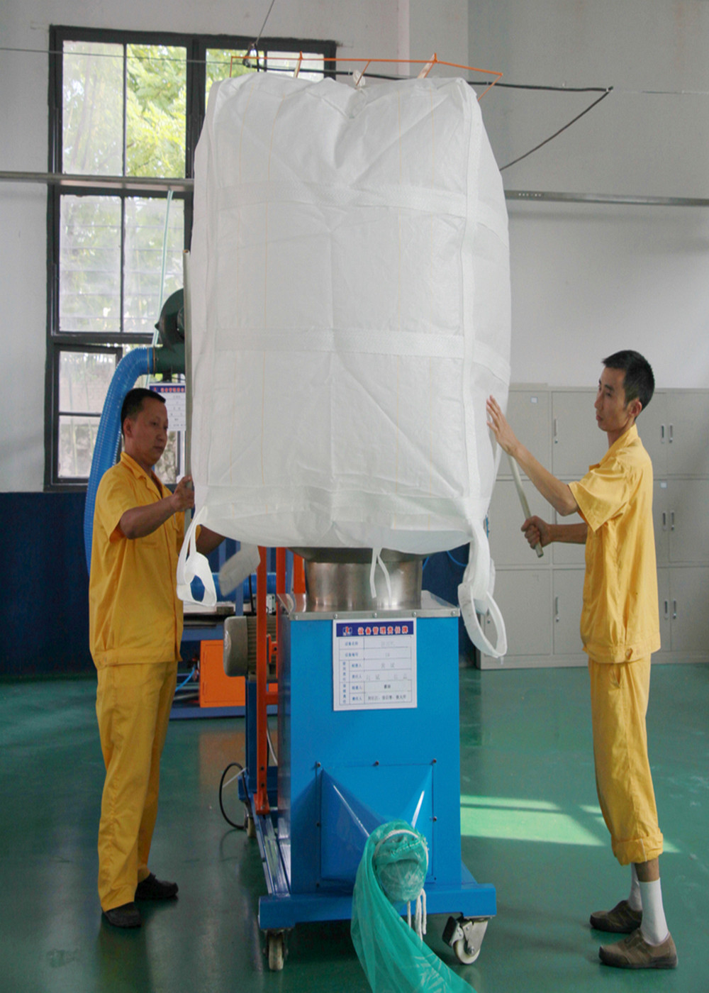 Polypropylene Bulk Bag Containers For PET Resin Packing Large Capacity 500 - 3000kg