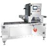 Buy cheap 0.04mm MAP Tray Sealer Machine 220V/50HZ Power Supply 0.4-0.6Mpa Air Pressure from wholesalers