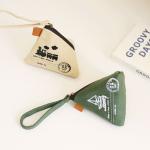 PERSONALITY CREATIVE RETRO ZONGZI COIN PURSE FEMALE MINI CANVAS ART CUTE COIN