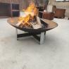 Buy cheap ISO9001 Large Outdoor Metal Fireplace Woodburning Versatile Design from wholesalers