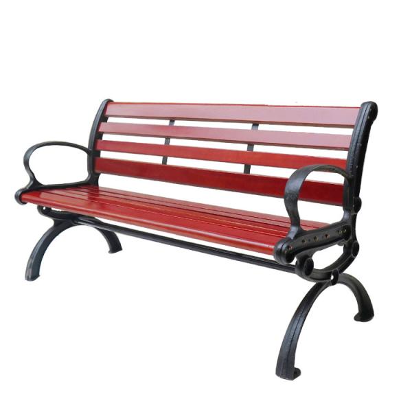 Buy cheap Wearproof 1400*560*800mm Cast Iron And Wood Garden Bench from wholesalers