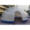 Buy cheap inflatable bubble dome tent , half clear igloo tent , nflatable air tent camping from wholesalers