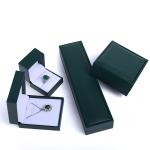 Custom Logo Green Jewelry Packaging Box for Hanhong Necklace Bracelet Ring