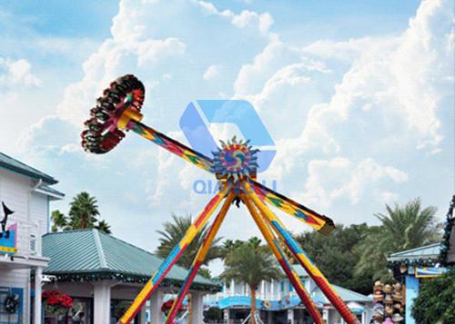 Buy cheap Attractive Big Pendulum Ride Amusement Park Equipment With Colorful Lights from wholesalers