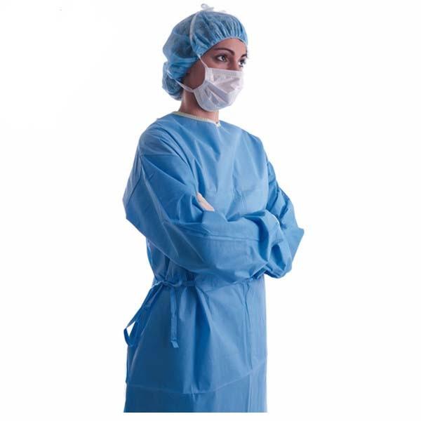 Buy cheap Non Toxic Disposable PPE Gowns Long Sleeve Coveralls For Adult Patient from wholesalers