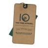 Buy cheap Custom Printed Brown Kraft Paper Hang Tags For Clothing With Embossed Logo from wholesalers