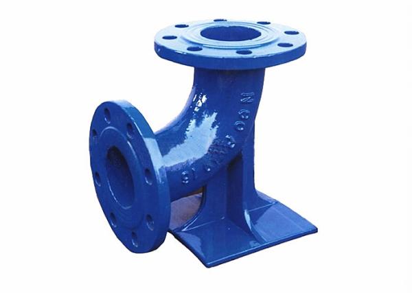 Buy cheap Water Supply Ductile Iron Elbow Double Flange 90 Degree Duck Foot Bend from wholesalers
