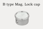 1108 Magnetic Lockable Brass Valve Multi-turn Metal to Metal Stop Type F x F