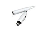 Buy cheap Metal Ballpoint Pen USB Flash Drive 16gb 3 In 1 Pendrive Memory Disk U Disk For Gift from wholesalers