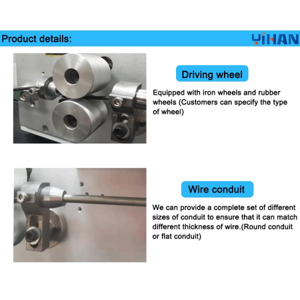 Electric Wire Cable Cutting Stripping Peeling Machine YH-900-04 with 400*300*330 Size